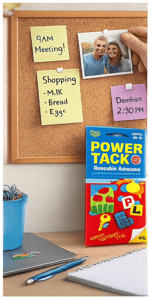 Class Mate Tack 100g Power Tack Re-usable Adhesive Hold up Poster Clean Keyboard Office Picture
