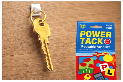 Class Mate Tack 100g Power Tack Re-usable Adhesive Hold up Poster Clean Keyboard Office Picture