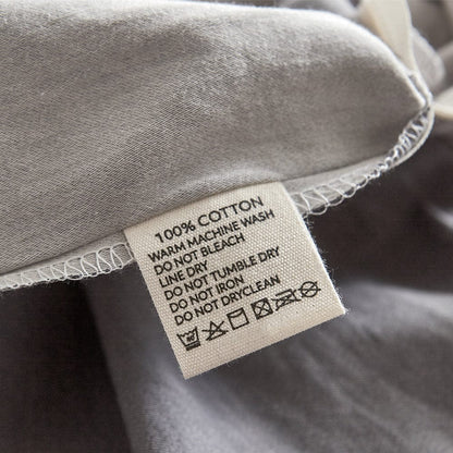 Cosy Club Home & Garden > Bedding > Bed Sheets Cosy Club Washed Cotton Sheet Set Grey Double