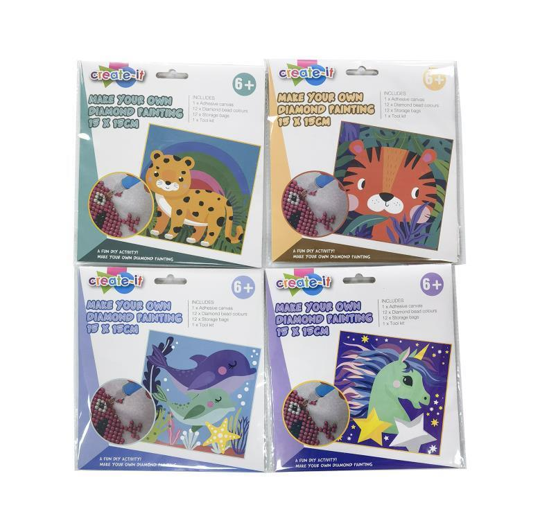 Create-it DIY Drill Diamond Painting Art Embroidery Cross Stitch Home Art Animal Kids