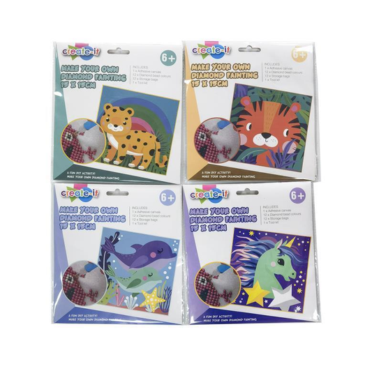 Create-it DIY Drill Diamond Painting Art Embroidery Cross Stitch Home Art Animal Kids
