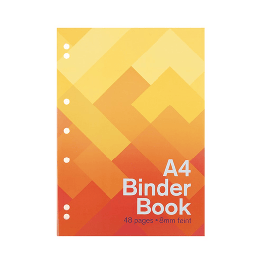 Dats Book Binder A4 8mm Ruled 48pg 210x297mm Exercise Book School Office Note
