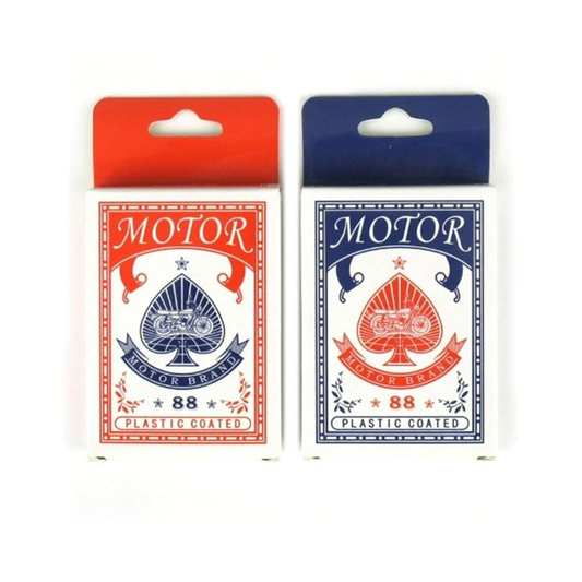 Dats Card games Premium Playing Cards Poker Plastic Coated Card Classic Games Blue Red