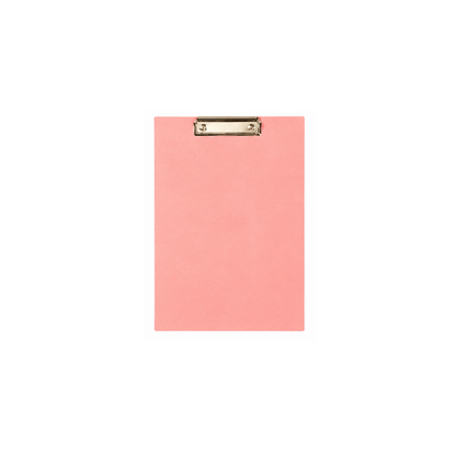 Dats Clipboard Pink Clipboard A4 Laminated Paper Cover Stationary Office Home School Filing Organise