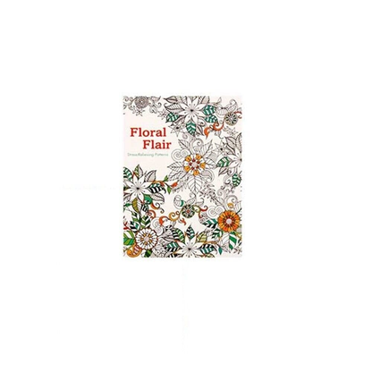 Dats Colouring Books Floral Adult Colouring Books A4 Size Fun Relaxing Mindfulness Anti Stress Pattern Sea