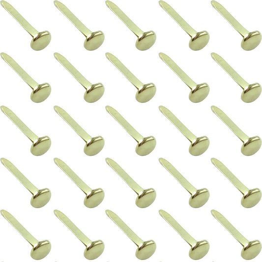 Dats Fasteners 30 x Paper Fasteners Gold Brass Fastener 19 mm Card Scrabooking School Office