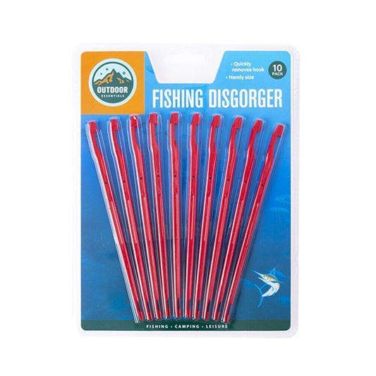 Dats Fishing hooks 10 Pack Plastic Fishing Hook Remover Hook Disgorger  Removes Hooks with Ease