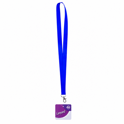 Dats Lanyards Blue Lanyard ID Key Holder Clip Name Tag ID Card Holder Neck Strap Red Black Blue
