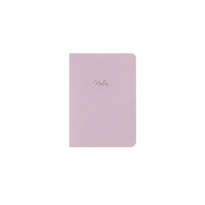 Dats Notebook Purple Notebook Card Cover Stitched A6 Note Book Ruled School Office Shopping 96 Pages
