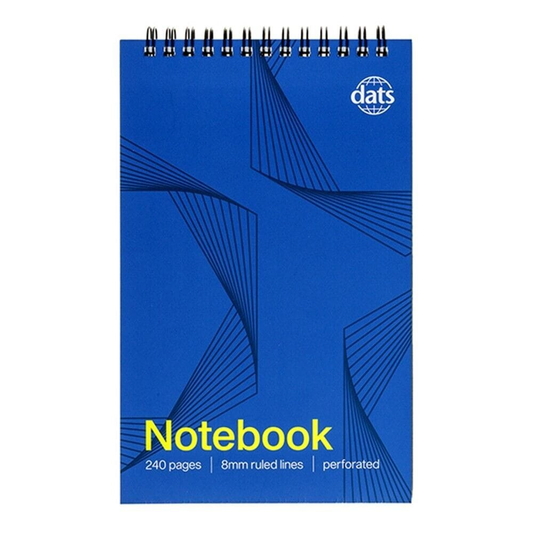 Dats Notebook Ruled Notebook Note Book Stationery Memo Office School 240 Pages Card Cover