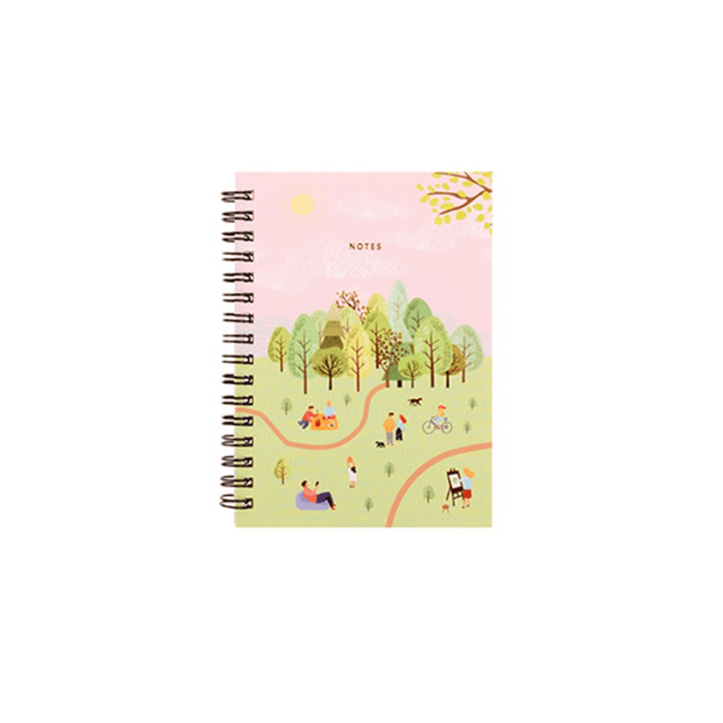 Dats Park A5 Ruled Notebook Note Book Stationery Office School 120 Pages Card Cover 70gsm