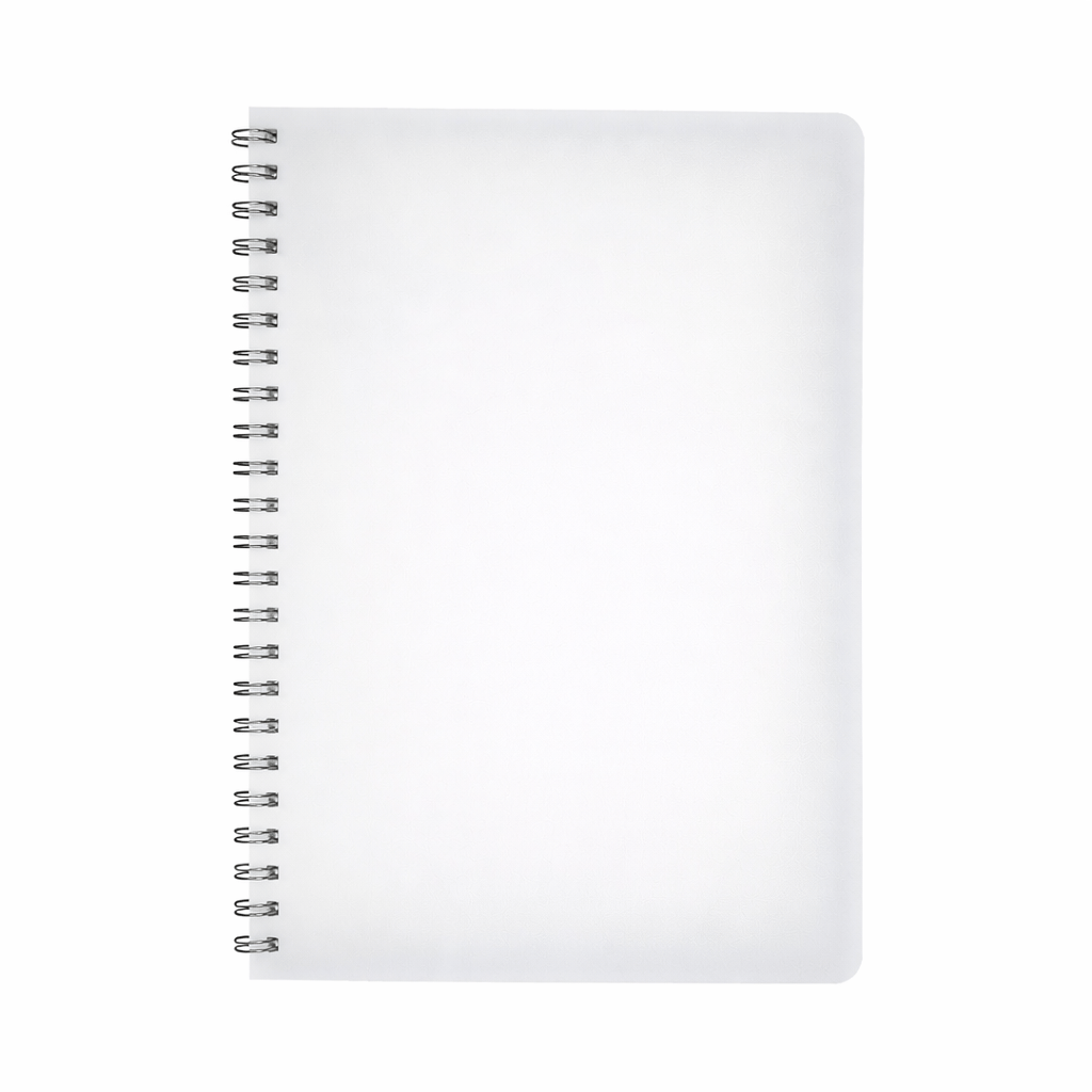 Dats Stationary A5 Clear Cover Ruled Notebook Note Book Stationery Memo Office School 120 Pages