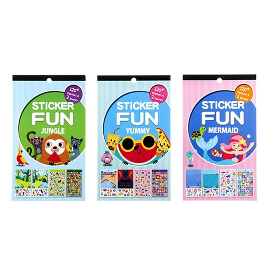 Dats Stickers 120 Stickers Mermaid Food Jungle Book Scenes Craft School