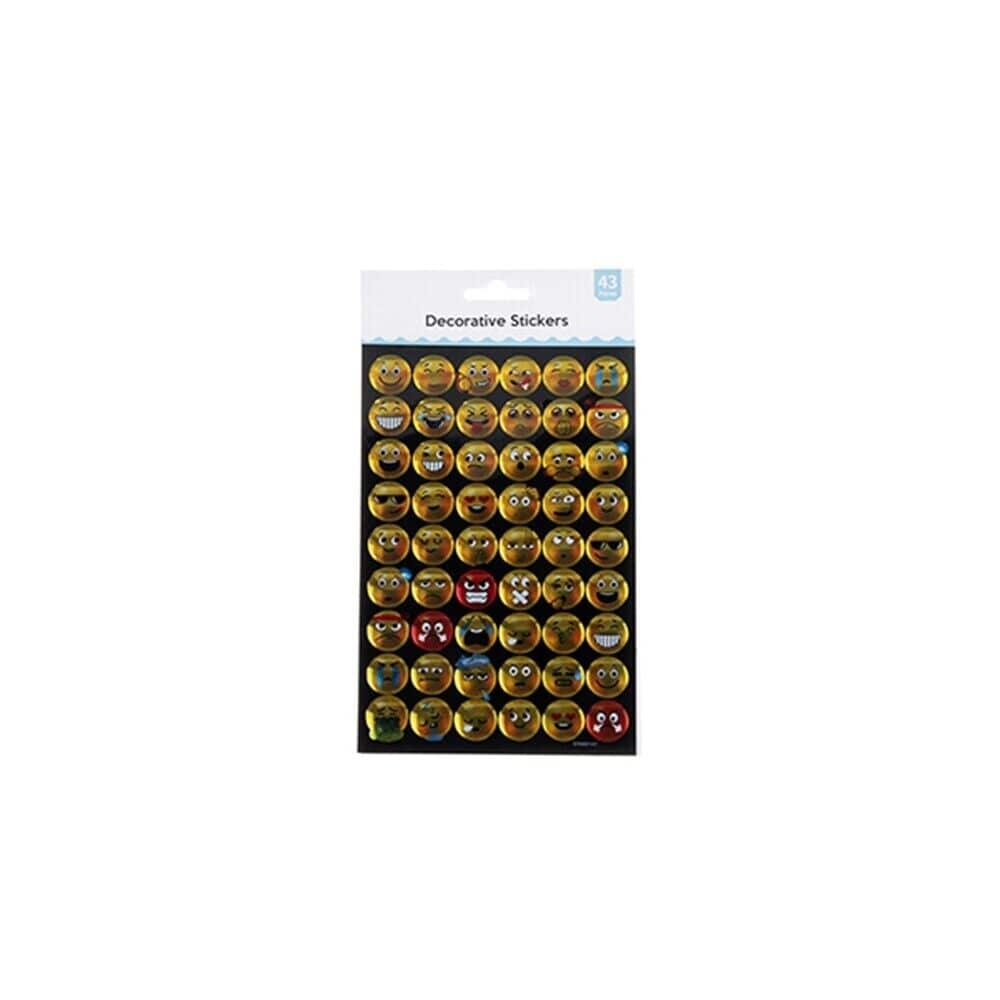 Dats Stickers 2 43 Emoji Stickers Sheet Emoticon Bullet Journal Japanese Style Smiley Faces