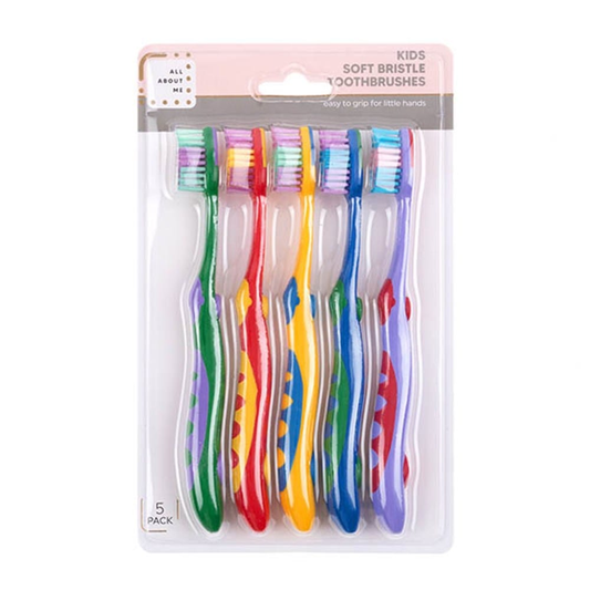 Dats Toothbrush 5 Pack Kids Clean Standard Soft Bristle Toothbrush Dental Teeth Oral Care