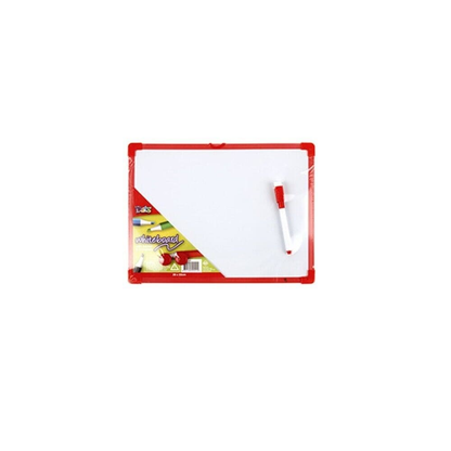 Dats Whiteboard Red Portable Whiteboard With Magnetic Marker Pen and Magnet Home Office Board Hang