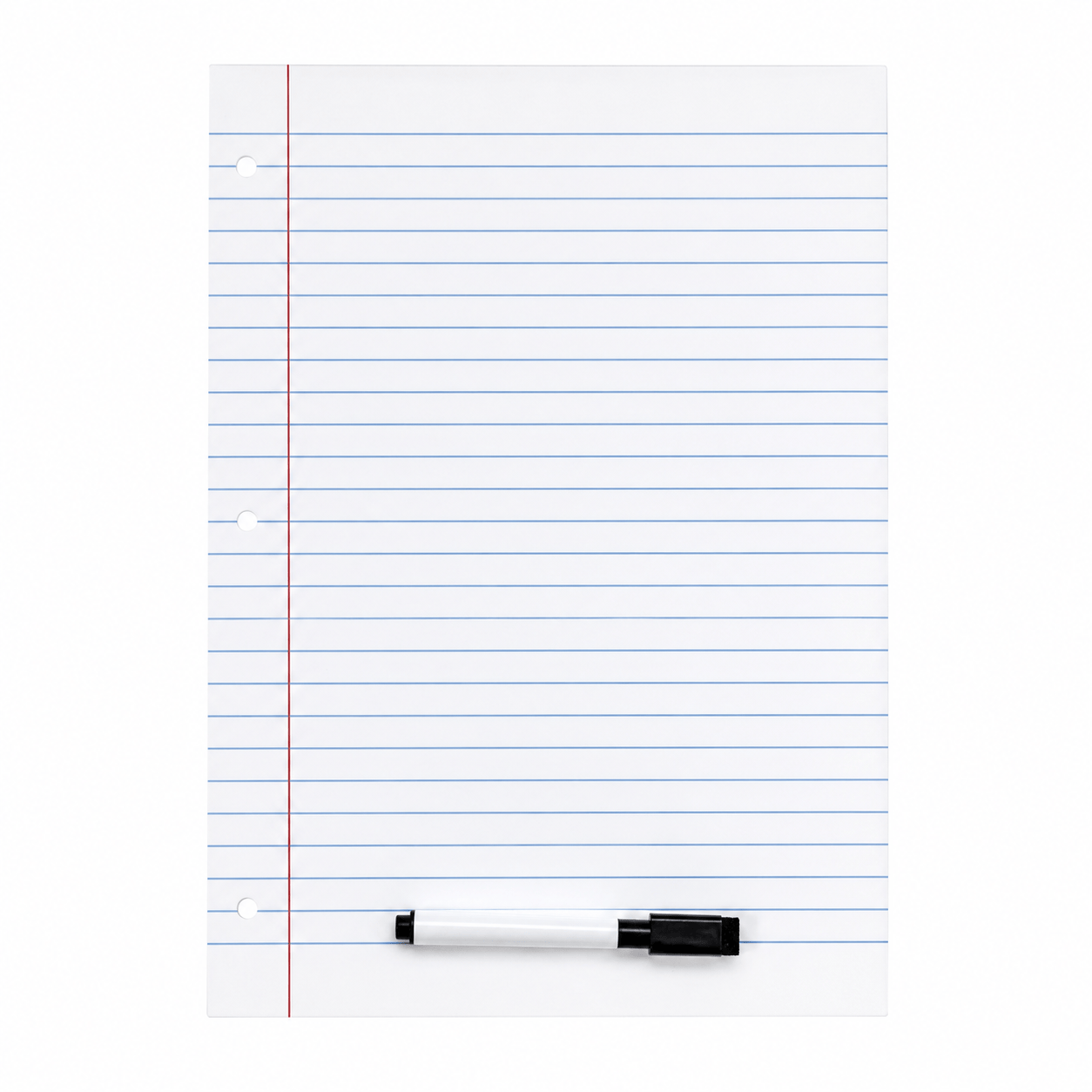 Dats Whiteboard sheet Fridge Magnetic Whiteboard Board Pen Marker Eraser Memo Magnet Home Ruled Sheet