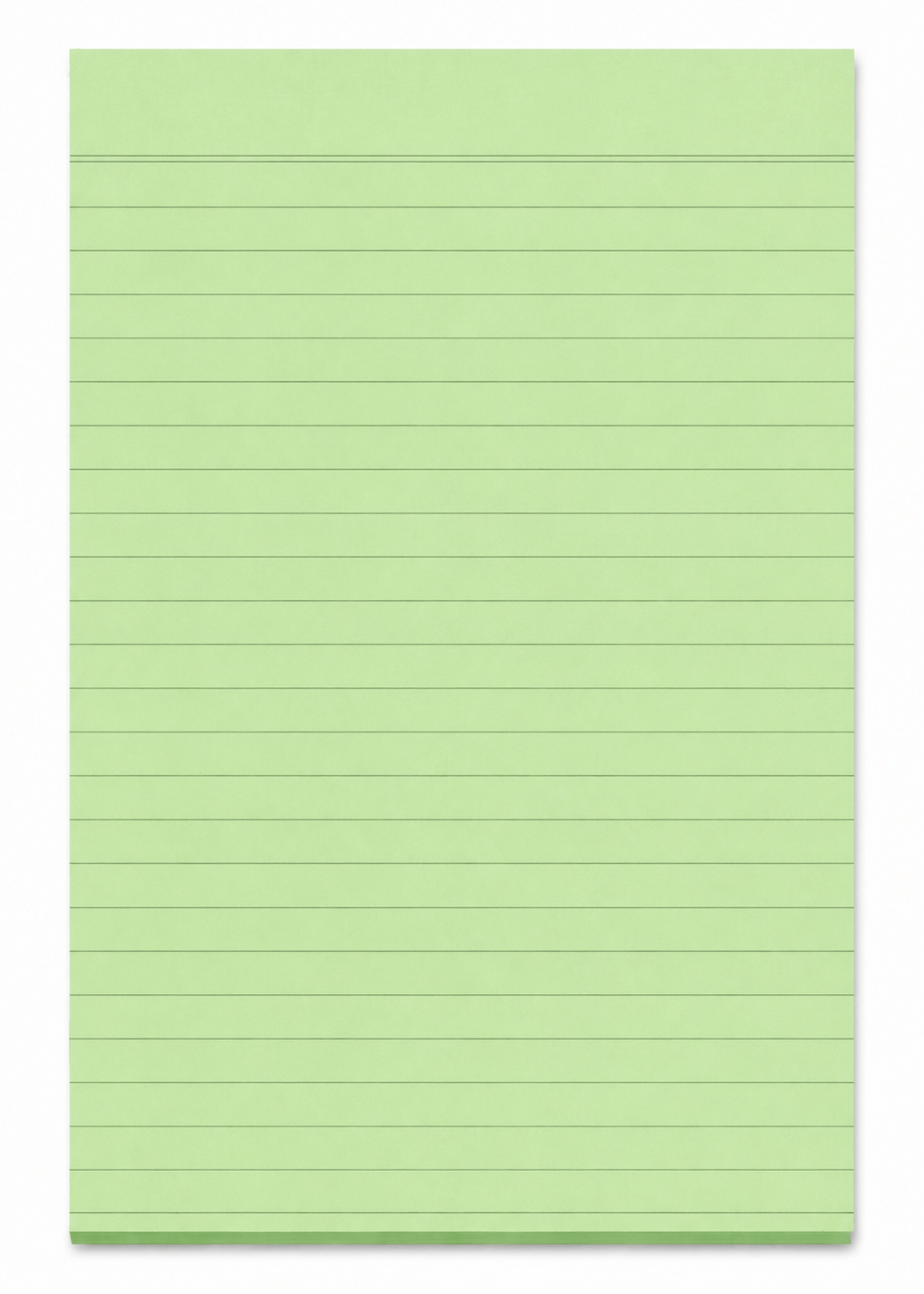Dats Writing pads Green Writing Pads Note Flash Index Ruled Pad A5 Office School Ruled Lines 90pk