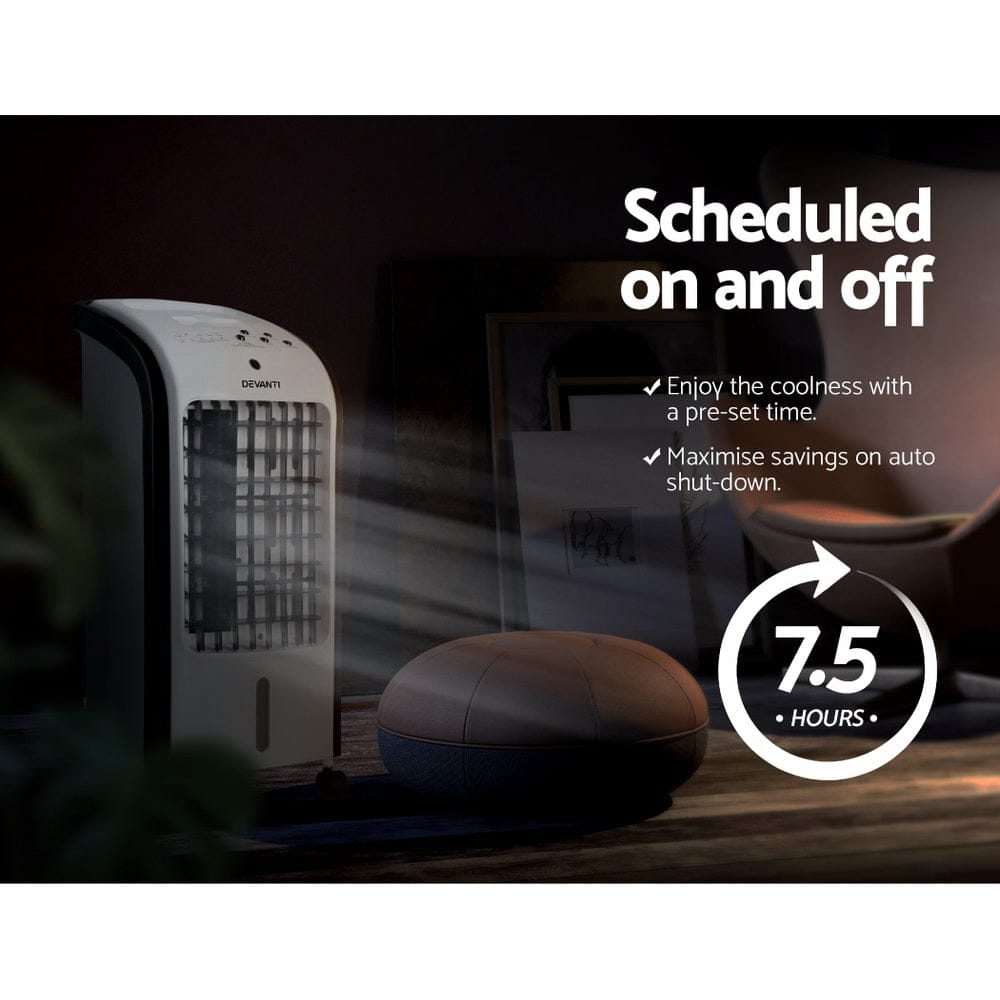 Devanti Appliances > Air Conditioners > Evaporative Coolers Devanti Evaporative Air Cooler Conditioner 4L
