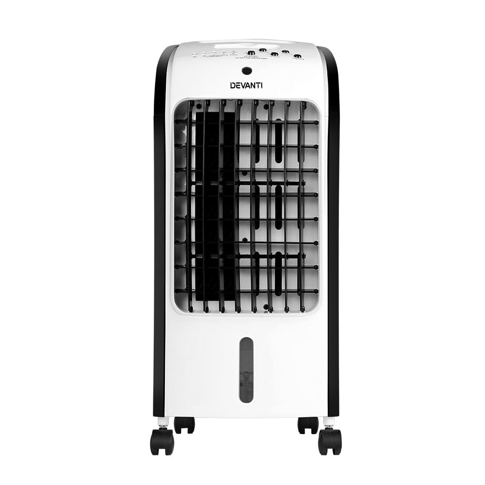Devanti Appliances > Air Conditioners > Evaporative Coolers Devanti Evaporative Air Cooler Conditioner 4L
