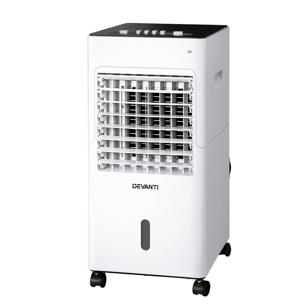 Devanti Appliances > Air Conditioners > Evaporative Coolers Devanti Evaporative Air Cooler Conditioner 6L