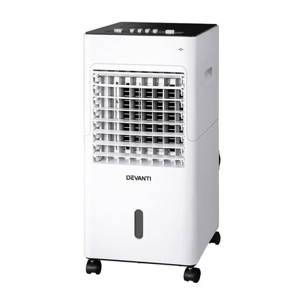 Devanti Appliances > Air Conditioners > Evaporative Coolers Devanti Evaporative Air Cooler Conditioner 6L