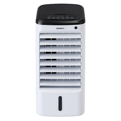 Devanti Appliances > Air Conditioners > Evaporative Coolers Devanti Evaporative Air Cooler Conditioner w/ Remote 4L