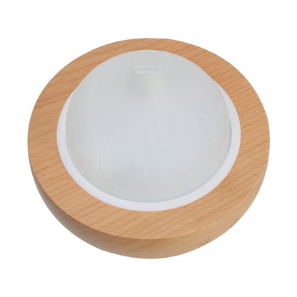 Devanti Appliances > Aroma Diffusers & Humidifiers > Aroma Diffusers Devanti Aroma Aromatherapy Diffuser LED Oil Ultrasonic Air Humidifier Glass Wood