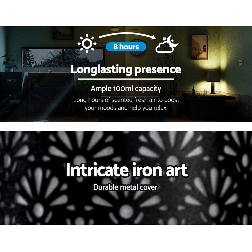 Devanti Appliances > Aroma Diffusers & Humidifiers > Aroma Diffusers Devanti Aroma Diffuser Aromatherapy Black 100ml