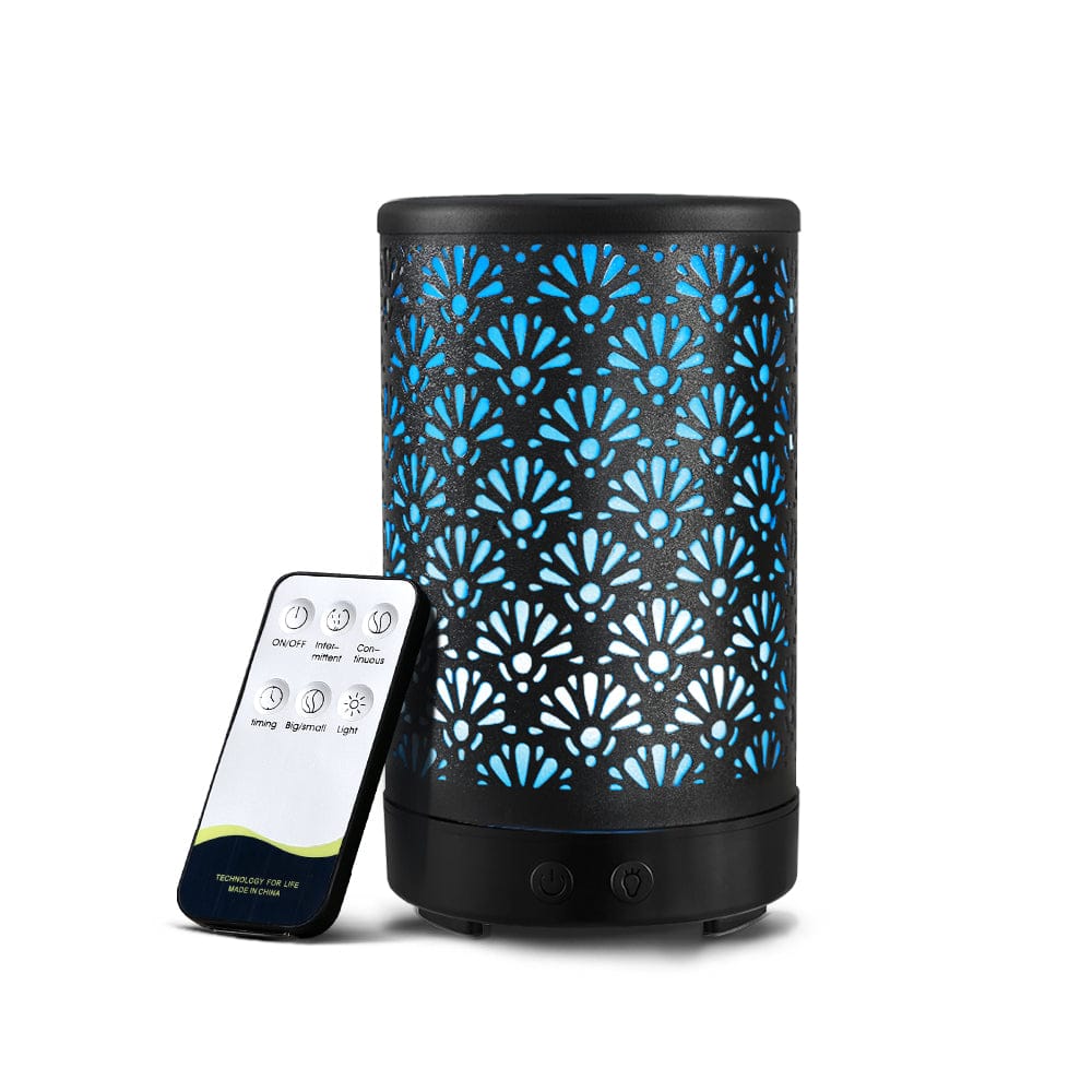 Devanti Appliances > Aroma Diffusers & Humidifiers > Aroma Diffusers Devanti Aroma Diffuser Aromatherapy Black 100ml