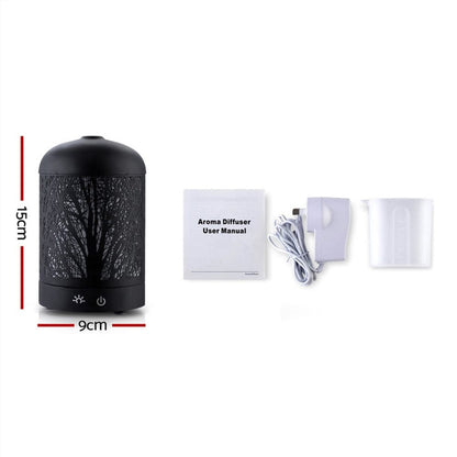 Devanti Appliances > Aroma Diffusers & Humidifiers > Aroma Diffusers Devanti Aroma Diffuser Aromatherapy Black 160ml