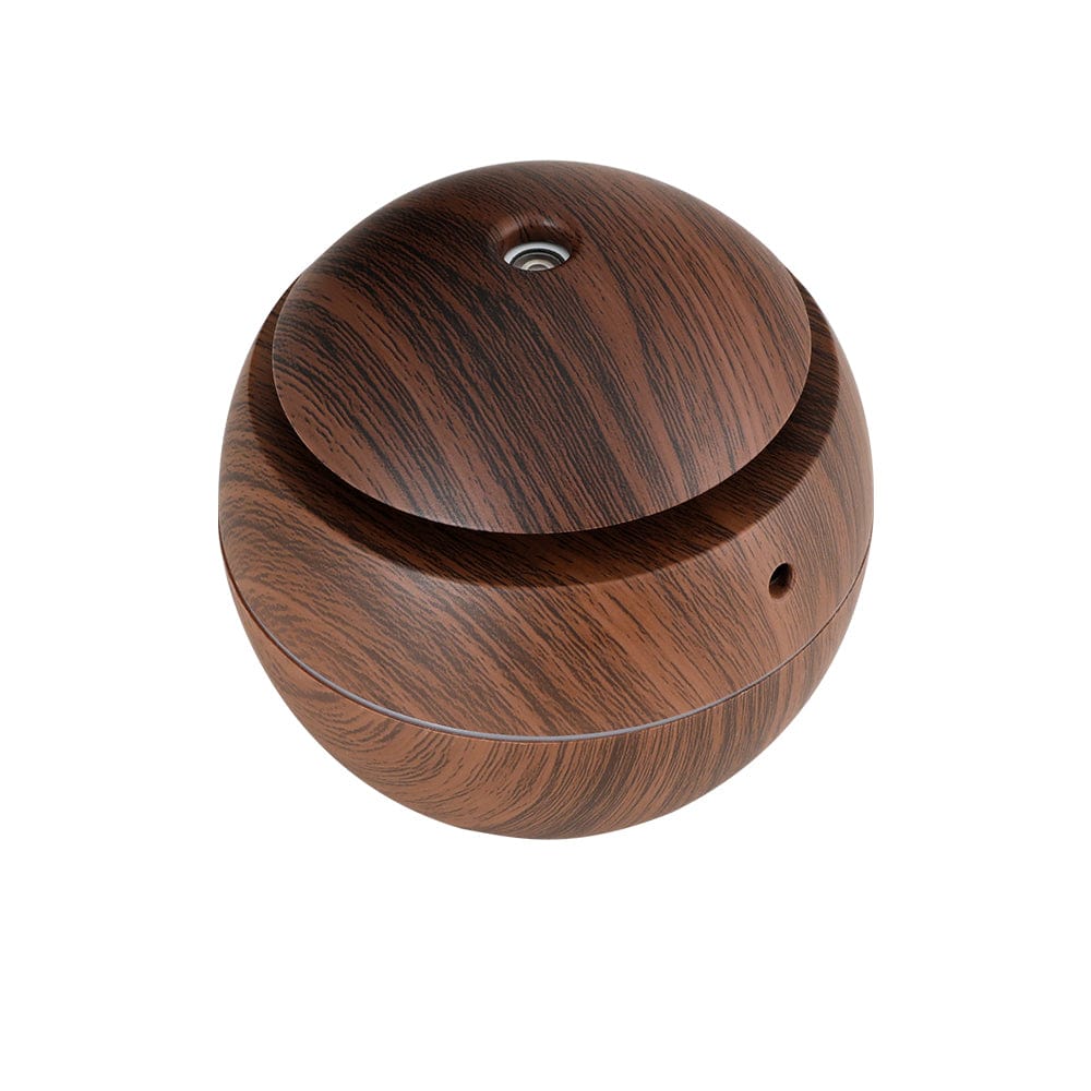 Devanti Appliances > Aroma Diffusers & Humidifiers > Aroma Diffusers Devanti Aroma Diffuser Aromatherapy Dark Wood 130ml