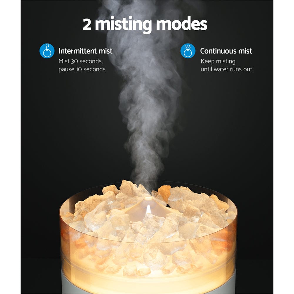 Devanti Appliances > Aroma Diffusers & Humidifiers > Aroma Diffusers Devanti Aroma Diffuser Aromatherapy Humidifier 220ml