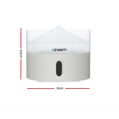 Devanti Appliances > Aroma Diffusers & Humidifiers > Aroma Diffusers Devanti Aroma Diffuser Aromatherapy Humidifier 220ml