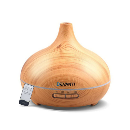 Devanti Appliances > Aroma Diffusers & Humidifiers > Aroma Diffusers Devanti Aroma Diffuser Aromatherapy Humidifier 300ml