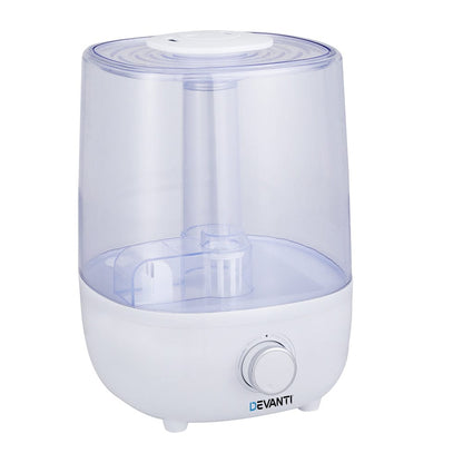 Devanti Appliances > Aroma Diffusers & Humidifiers > Aroma Diffusers Devanti Aroma Diffuser Aromatherapy Humidifier 4L