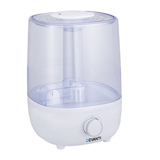 Devanti Appliances > Aroma Diffusers & Humidifiers > Aroma Diffusers Devanti Aroma Diffuser Aromatherapy Humidifier 4L