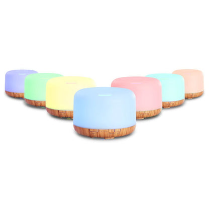 Devanti Appliances > Aroma Diffusers & Humidifiers > Aroma Diffusers Devanti Aroma Diffuser Aromatherapy Humidifier 500ml