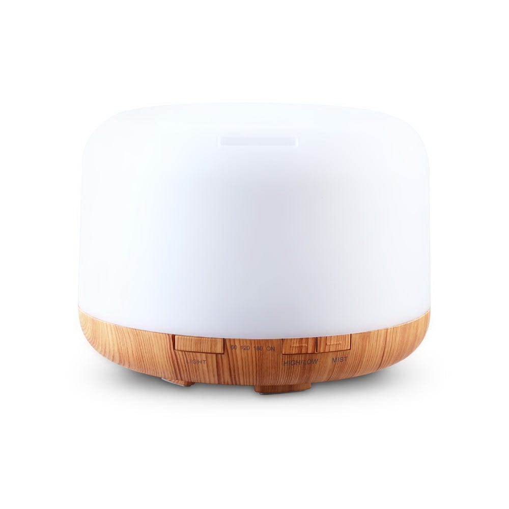 Devanti Appliances > Aroma Diffusers & Humidifiers > Aroma Diffusers Devanti Aroma Diffuser Aromatherapy Humidifier 500ml