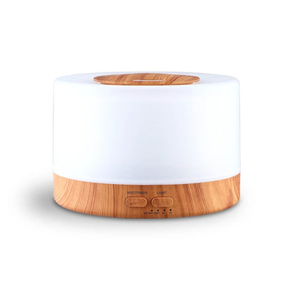 Devanti Appliances > Aroma Diffusers & Humidifiers > Aroma Diffusers Devanti Aroma Diffuser Aromatherapy Light Wood 500ml