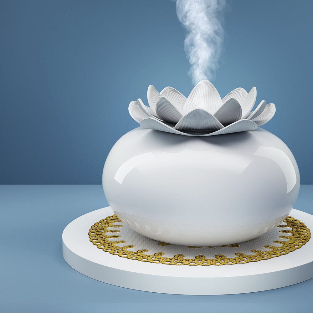 Devanti Appliances > Aroma Diffusers & Humidifiers > Aroma Diffusers Devanti Aroma Diffuser Aromatherapy Lotus 200ml