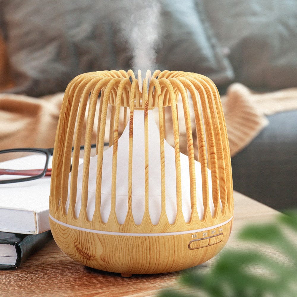Devanti Appliances > Aroma Diffusers & Humidifiers > Aroma Diffusers Devanti Aroma Diffuser Aromatherapy Remote 500ml