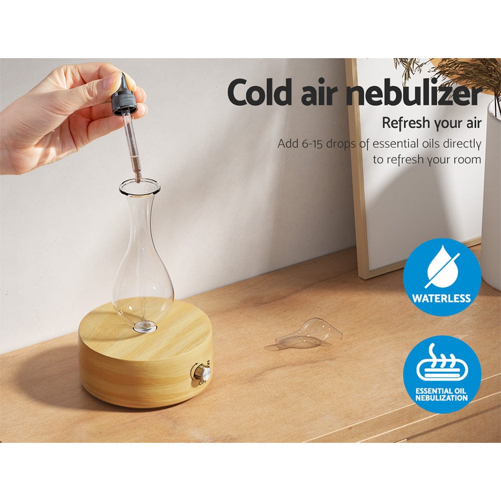 Devanti Appliances > Aroma Diffusers & Humidifiers > Aroma Diffusers Devanti Aroma Diffuser Aromatherapy Waterless