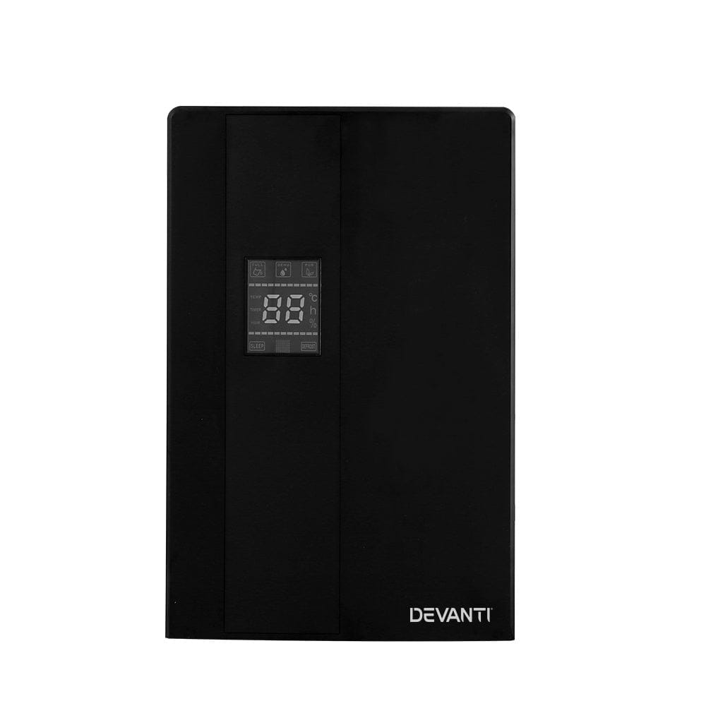 Devanti Appliances > Aroma Diffusers & Humidifiers > Dehumidifiers Devanti Dehumidifier 2L Air Purifier Black