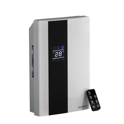 Devanti Appliances > Aroma Diffusers & Humidifiers > Dehumidifiers Devanti Dehumidifier 2L Air Purifier White
