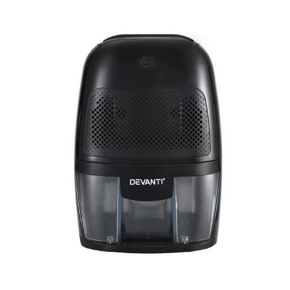 Devanti Appliances > Aroma Diffusers & Humidifiers > Dehumidifiers Devanti Dehumidifier 600ML Air Purifier Black