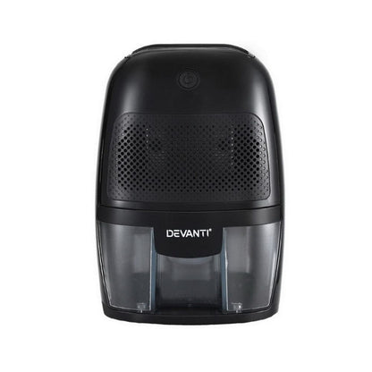 Devanti Appliances > Aroma Diffusers & Humidifiers > Dehumidifiers Devanti Dehumidifier 600ML Air Purifier Black