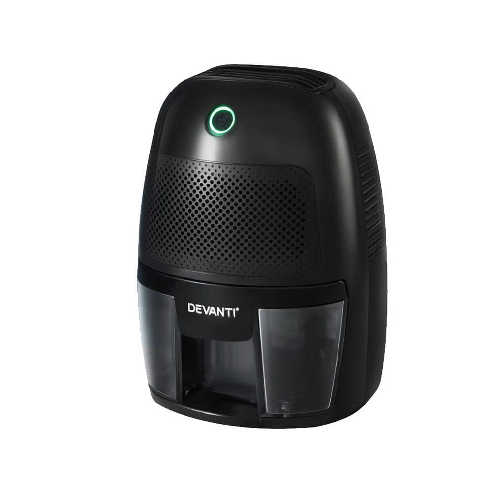 Devanti Appliances > Aroma Diffusers & Humidifiers > Dehumidifiers Devanti Dehumidifier 600ML Air Purifier Black