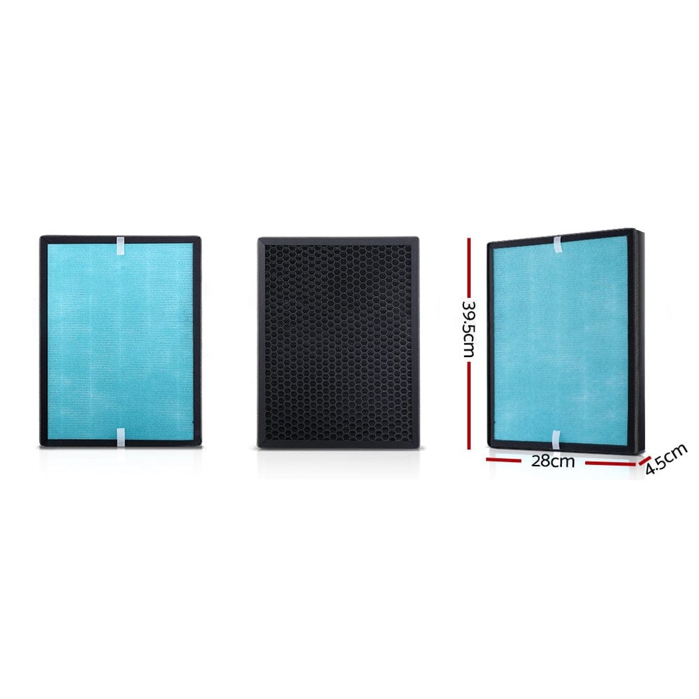 Devanti Appliances > Aroma Diffusers & Humidifiers > Purifiers Devanti Air Purifier 3 Layers HEPA Replacement Filter