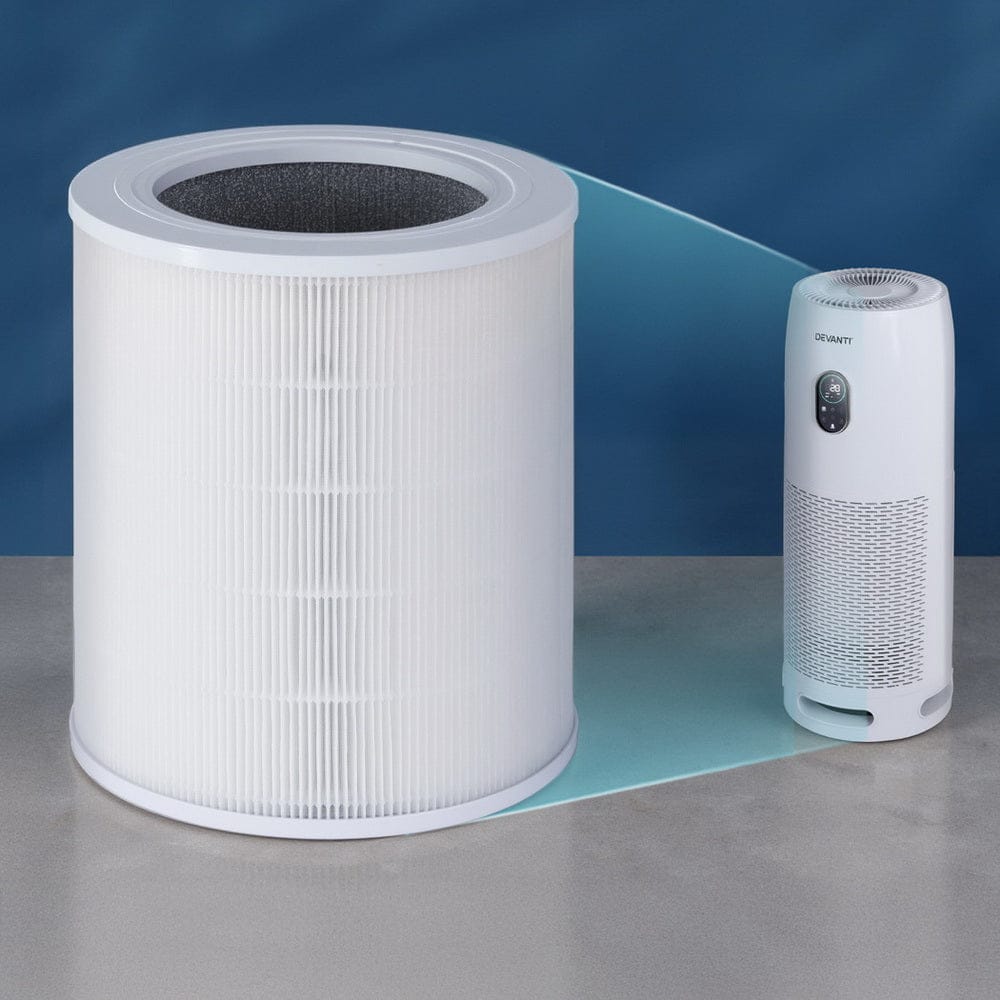Devanti Appliances > Aroma Diffusers & Humidifiers > Purifiers Devanti Air Purifier 4 Layers HEPA Replacement Filter